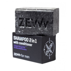 ZEW 2in1 Shampoo & Conditioner with Charcoal 85ml