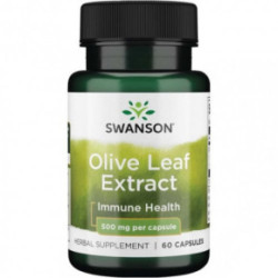 SWANSON Olive Leaf Extract Immune Health 500 mg 60 caps.