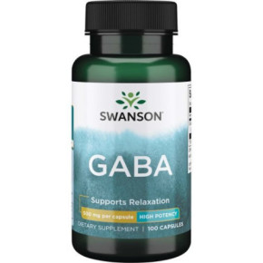 SWANSON Gaba High Potency 500 mg 100 capsules