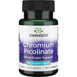 SWANSON Chromium Picolinate 200 mcg 100 capsules