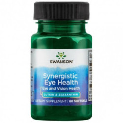 SWANSON Synergistic Eye and Vision Health Lutein and Zeaxanthin 60 caps.