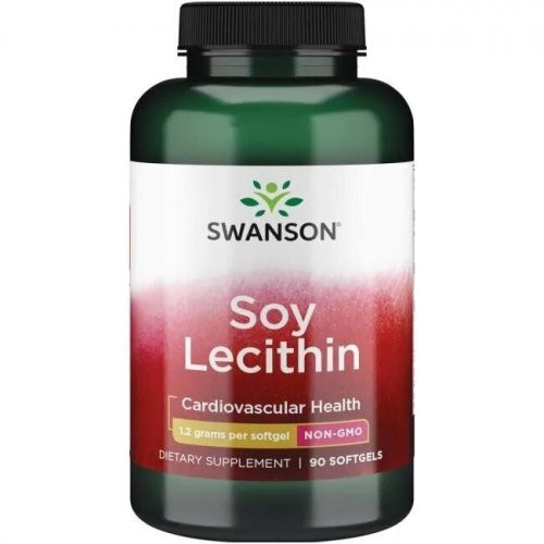 SWANSON Soy Lecithin Cardiovascular Heath 1200mg 90 capsules