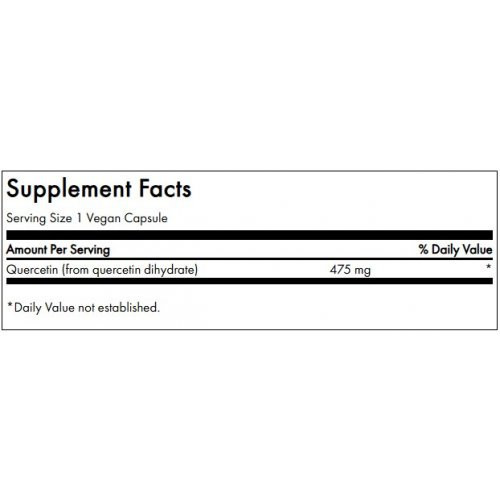 SWANSON Quercetin Immune Health 475mg 60 caps.