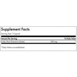 SWANSON Full Spectrum Kudzu Root Cardiovascular and Liver Support 500mg 60 caps.