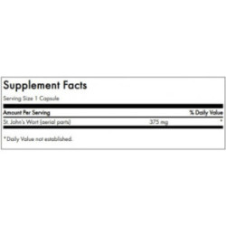 SWANSON Full Spectrum St. John's Wort Mental and Emotional Health 375mg 60 caps.