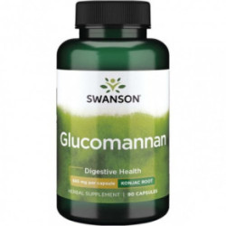 SWANSON Glucomannan Digestive Health 655mg 90 capsules