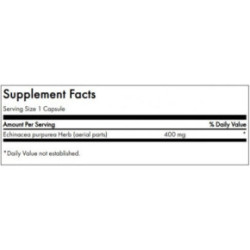 SWANSON Echinacea Immune Health 400mg 100 capsules