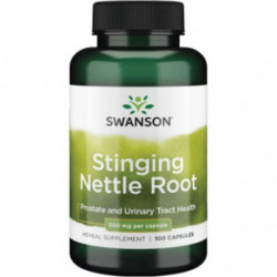 SWANSON Stinging Nettle Root Prostate and Ulinary Trach Health 500mg 100 capsules