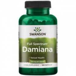 SWANSON Full Spectrum Damiana Sexual Health 510mg 100 capsules