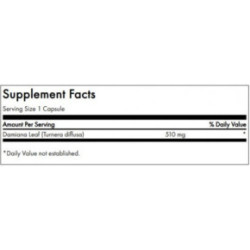 SWANSON Full Spectrum Damiana Sexual Health 510mg 100 capsules