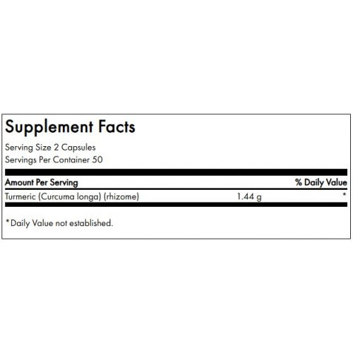 SWANSON Full Spectrum Turmeric Joint Health and Mobility 720mg 100 capsules