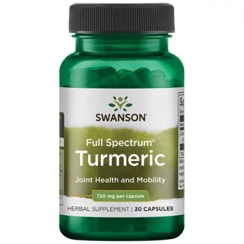 SWANSON Full Spectrum Turmeric Joint Health and Mobility 720mg 100 capsules