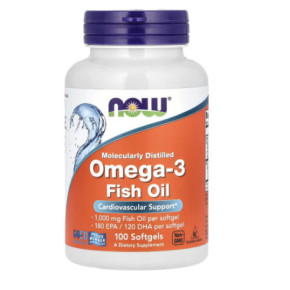 NOW Foods Omega-3 1000mg 100 capsules