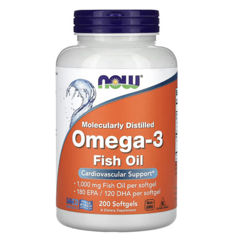NOW Foods Omega-3 1000mg 100 capsules