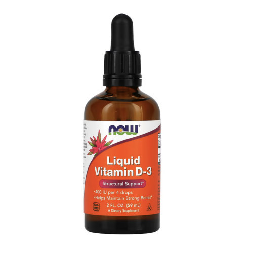 NOW Foods Liquid Vitamin D-3 59ml