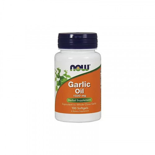 NOW Foods Garlic Oil 1500 mg 250 kapsulių