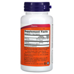 NOW Foods Vitamin D-3 & K-2 120 capsules