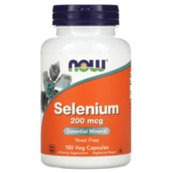 NOW Foods Selenium 200mcg 90 capsules