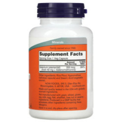 NOW Foods Selenium 200mcg 90 capsules