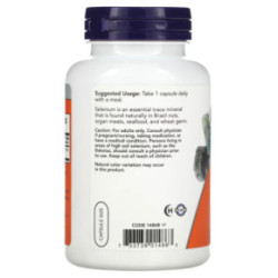 NOW Foods Selenium 200mcg 90 capsules