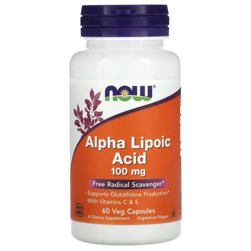 NOW Foods Alpha Lipoic Acid 100 mg 120 capsules