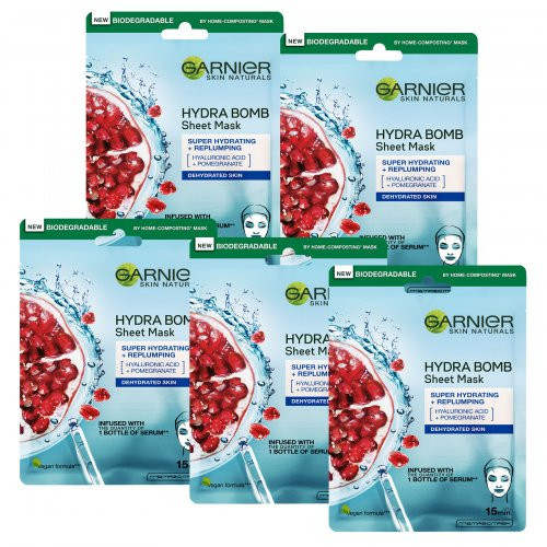 Garnier Hydra Bomb Pomegranate Sheet Mask Set