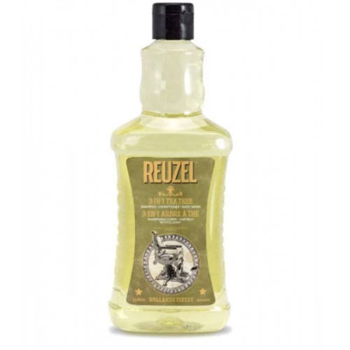 Reuzel 3in1 Tea Tree Shampoo, Conditioner & Body Wash 100ml