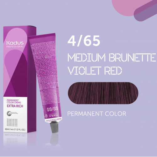 Kadus Professional Extra Rich Creme Permanent Hair Color 60ml