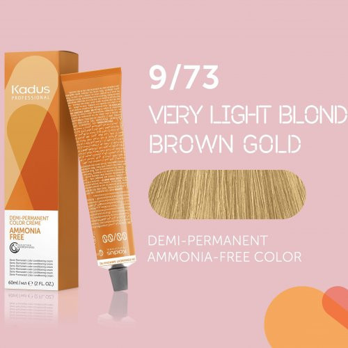 Kadus Professional Demi‑Permanent Ammonia‑Free Color 60ml