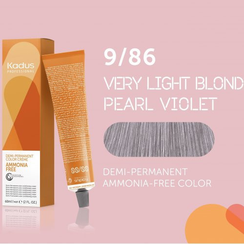 Kadus Professional Demi‑Permanent Ammonia‑Free Color 60ml