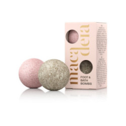 Macadeia Bath Bombs Relaxing Coffee & Refreshing Guava 2vnt