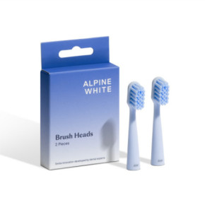 Alpine White Sonic Toothbrush Replacement Heads 2vnt