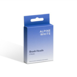 Alpine White Sonic Toothbrush Replacement Heads 2vnt
