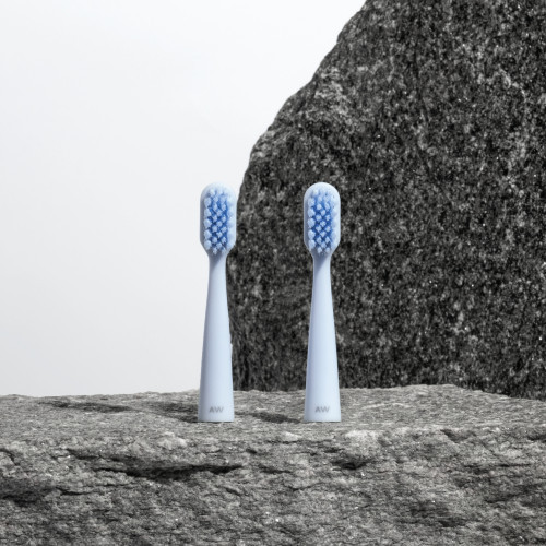 Alpine White Sonic Toothbrush Replacement Heads 2vnt