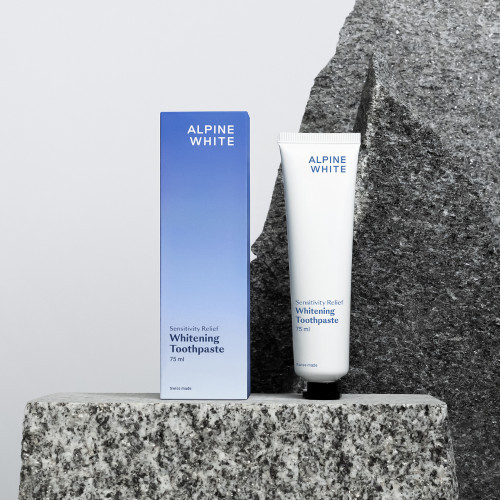 Alpine White Whitening Toothpaste Sensitivity Relief 75ml