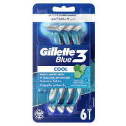 Gillette Blue 3 Cool Razors 3tk.