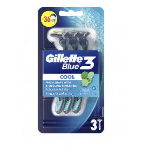 Gillette Blue 3 Cool Razors 3tk.