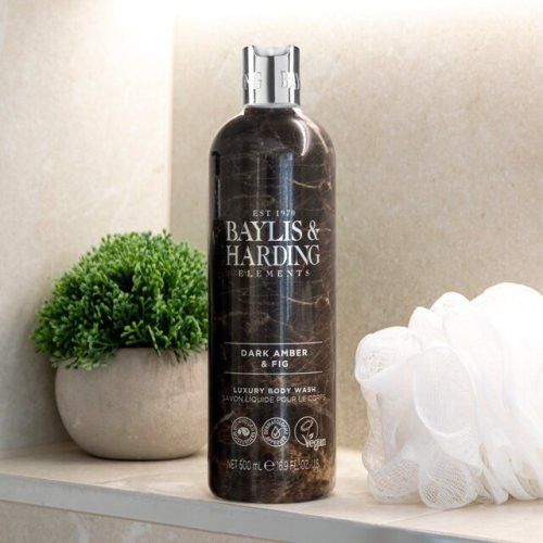 Baylis & Harding Elements Dark Amber & Fig Body Wash 500ml