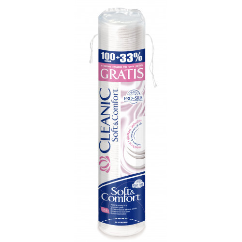Cleanic Soft&Comfort Cotton Pads 133 vnt.