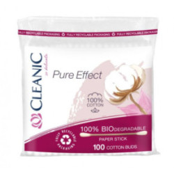 Cleanic Pure Effect Cotton Buds 100vnt