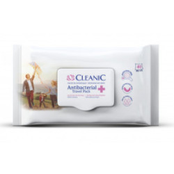 Cleanic Antibacterial Wet Wipes 15pcs