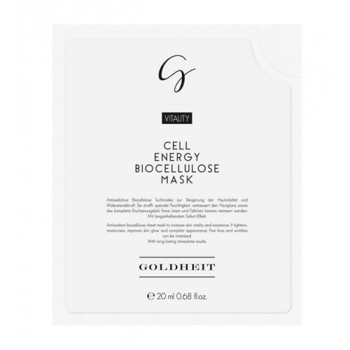 GOLDHEIT Cell Energy Biocellulose Mask 20ml