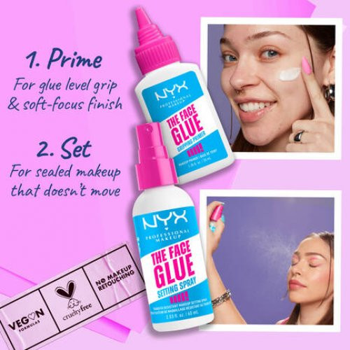Nyx professional makeup The Face Glue Setting Spray 60ml