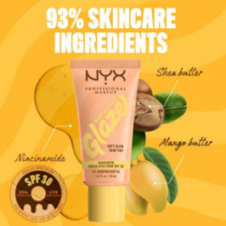 Nyx professional makeup Buttermelt Glaze Soft Glow Skin Tint SPF30 30ml