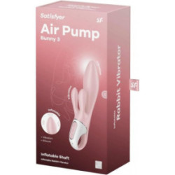 Satisfyer Air Pump Bunny 3 Pink