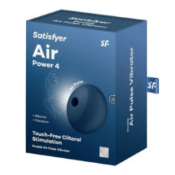 Satisfyer Air Power 4 Double Air Pulse Vibrator Blue