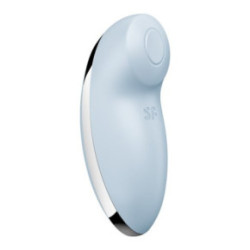 Satisfyer Tap and Climax 2 Vibrator Blue