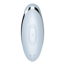 Satisfyer Tap and Climax 2 Vibrator Blue