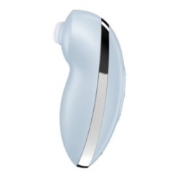 Satisfyer Tap and Climax 2 Vibrator Blue