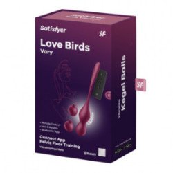 Satisfyer Love Birds Vary Connect App Vibrating Kegel Balls 1 unit